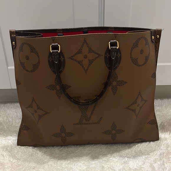 COPY - Louis Vuitton Brown Monogram Tote Bag - Picture 1 of 5